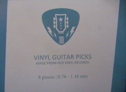 画像2: レコード再利用/EU製ギターピック★Vynil Guitar Picks