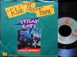 画像2: ストレイ・キャッツUS原盤★STRAY CATS-『ROCK THIS TOWN』