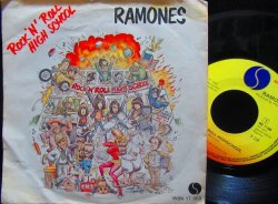 画像1: ラモーンズ/EU原盤45★RAMONES-『Rock N' Roll High School』