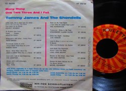 画像2: Billy Idol元ネタ/Germany原盤★TOMMY JAMES AND THE SHONDELLS-『MONY MONY』