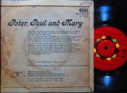 画像2: ピーター・ポール＆マリー/UK原盤★Peter, Paul and Mary