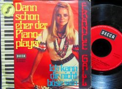 画像1: フランス・ギャル/Germany原盤★FRANCE GALL-『Dann Schon Eher Der Pianoplayer』