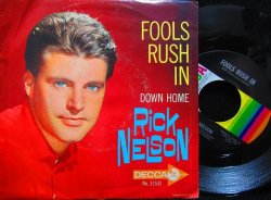 画像1: オルガンバーPremium Cuts掲載★RICK NELSON-『FOOLS RUSH IN』