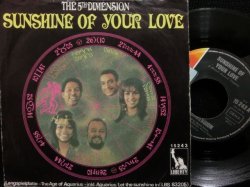 画像1: Cream名曲カバー/希少ドイツ原盤★THE 5TH DIMENSION-『SUNSHINE OF YOUR LOVE』