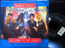 画像1: ガンズ・アンド・ローゼズ/US原盤★GUNS N' ROSES-『WELCOME TO THE JUNGLE』