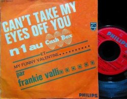 画像1: 『君の瞳に恋してる』元ネタ/France原盤★FRANKIE VALLI-『CAN'T TAKE MY EYES OFF YOU』