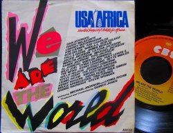 画像1: USAフォー・アフリカ/EU原盤★USA for AFRICA-『ウィ・アー・ザ・ワールド/WE ARE THE WORLD』