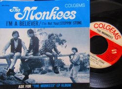 画像1: モンキーズUSジャケ原盤★MONKEES-『I'M A BELIEVER』