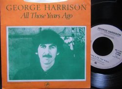 画像2: ジョージ・ハリソン/ベルギー原盤★GEORGE HARRISON-『過ぎ去りし日々/ALL THOSE YEARS AGO』