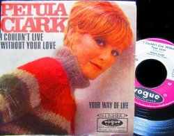 画像1: ペトゥラ・クラーク/Germany原盤★PETULA CLARK-『I COULDN'T LIVE WITHOUT YOUR LOVE』