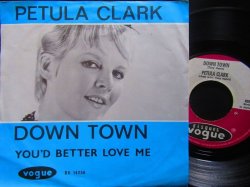 画像2: ペトゥラ・クラーク/EU原盤★PETULA CLARK-『DOWNTOWN』