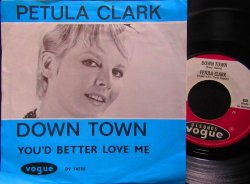 画像1: ペトゥラ・クラーク/EU原盤★PETULA CLARK-『DOWNTOWN』