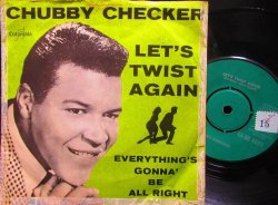 画像1: チャビー・チェッカー/希少Denmark原盤★CHUBBY CHECKER-『LET'S TWIST AGAIN』