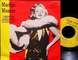 画像1: マリリン・モンロー/Germany原盤★MARILYN MONROE-『I WANNA BE LOVED BY YOU』 