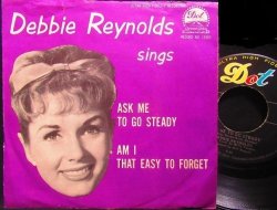 画像1: デビー・レイノルズ/US原盤★DEBBIE REYNOLDS-『ASK ME TO GO STEADY』 