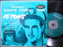 画像1: クラッシュ/Joe Strummer Jukebox収録/USジャケ原盤EP★TENNESSEE EARNIE FORD-『SIXTEEN TONS』