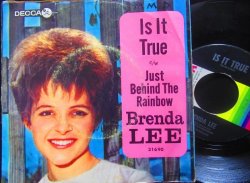 画像2: 60's ガール・サウンズ・ディスクガイド掲載/Jimmy Page参加★BRENDA LEE-『IS IT TRUE』 