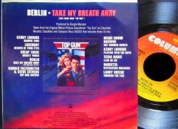 画像2: 映画「Top Gun」/US原盤★BERLIN-『Take My Breath Away』