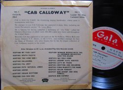 画像2: キャブ・キャロウェイ/UK原盤★CAB CALLOWAY