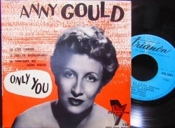 画像1: Platters名曲/フランス語レアカバー★ANNY GOULD-『ONLY YOU』