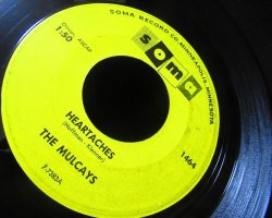 画像2: ロッキン・インスト/US原盤★THE MULCAYS-『HEARTACHES』