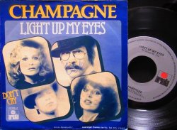 画像1: ドイツ原盤★CHAMPAGNE-『LIGHT UP MY EYES』