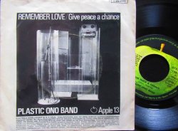 画像2: ジョン・レノン/Germany原盤★JOHN LENNON/PLASTIC ONO BAND-『平和を我等に/GIVE PEACE A CHANCE』
