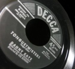 画像2: 高速ショウビズ・ジャイブ★DANNY KAYE-『TONGUETWISTERS』