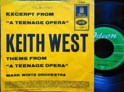 画像2: ドイツ原盤★KEITH WEST-『Excerpt From "A Teenage Opera"』