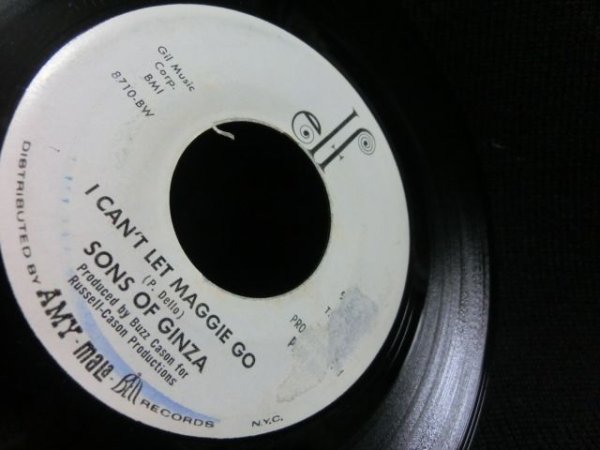 画像2: BUZZ CASON激レアワーク/HONEYBUS名曲カバー★SONS OF GINZA-『I CAN'T LET MAGGIE GO』 (2)