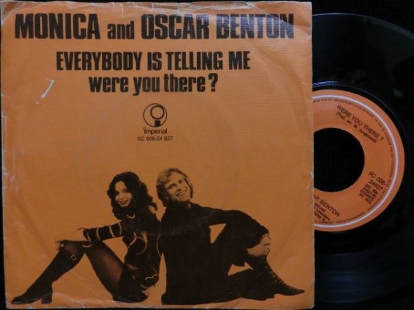 画像1: TIM GREIKプロデュース作品★MONICA & OSCAR BENTON-『EVERYBODY IS TELLING ME』  (1)