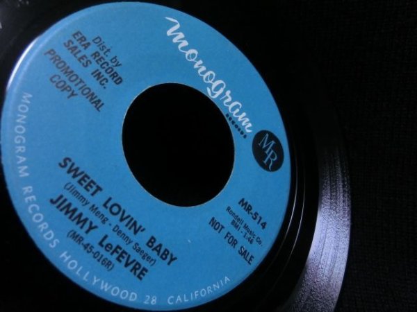 画像3: ”Teen Town USA”収録★JIMMY LeFEVRE-『SWEET LOVIN' BABY』 (3)