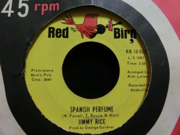 画像1: THE DRIFTERS-『ラストダンスは私に』/アンサーカバー★JIMMY RICE-『SPANISH PERFUME』  (1)