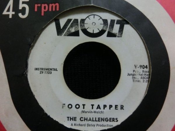 画像1: THE SHADOWS名曲カバー★THE CHALLENGERS-『FOOT TAPPER』 (1)