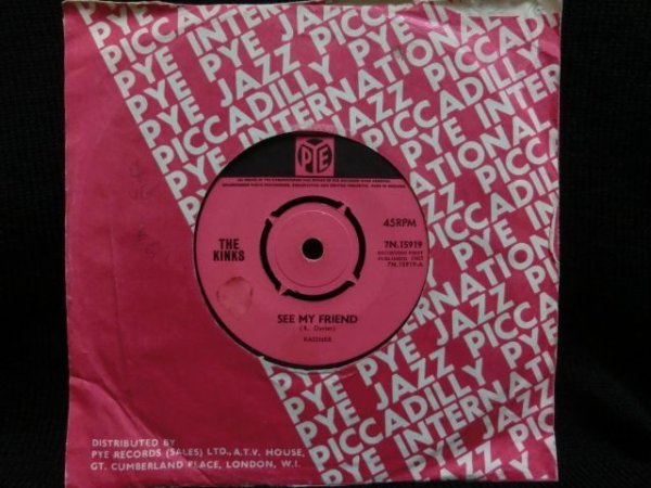 画像1: ザ・キンクスUK原盤★THE KINKS-『SEE MY FRIEND』 (1)