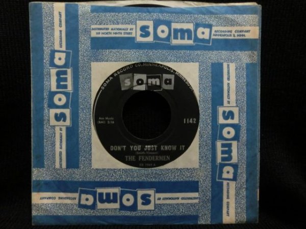 画像1: HUEY SMITHニューオーリンズR&Bカバー★FENDERMEN-『DON'T YOU JUST KNOW IT』 (1)