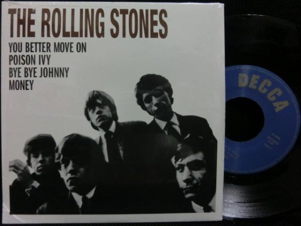 画像1: ローリング・ストーンズ米国EP★THE ROLLING STONES-『BYE BYE JOHNNY』 (1)