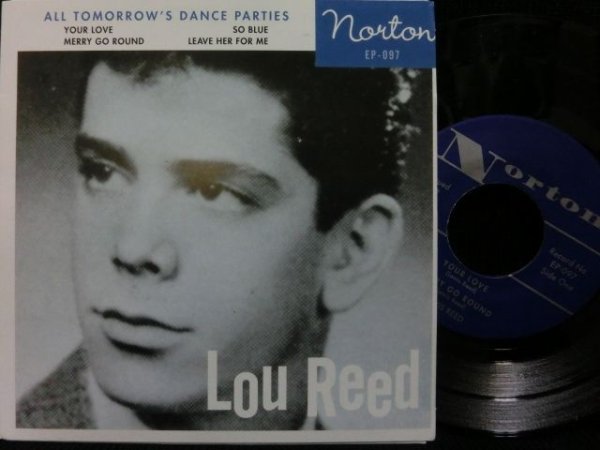 画像1: ルーリード無名時代/Doo-Wop廃盤★LOU REED-『ALL TOMORROW'S DANCE PARTIES』 (1)