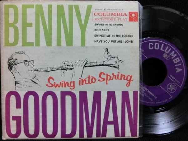 画像1: ベニー・グッドマン/US原盤EP★BENNY GOODMAN-『SWING INTO SPRING』 (1)