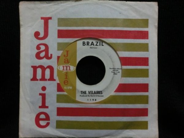 画像1: ”ブラジル”サーフカバー★THE VELAIRES-『BRAZIL』 (1)