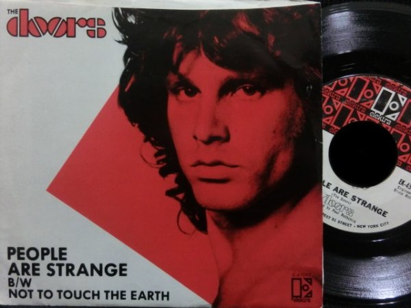 画像1: ドアーズUSジャケ原盤★THE DOORS-『PEOPLE ARE STRANGE』 (1)