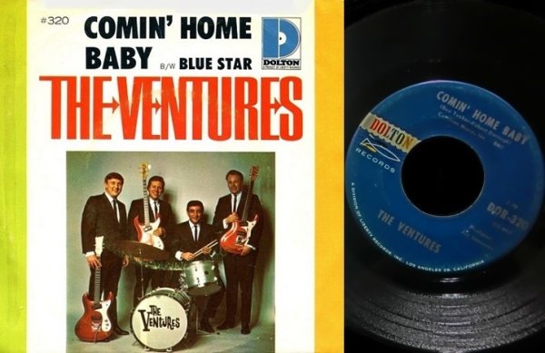 画像1: Mel Torme名曲カバー★THE VENTURES-『COMIN' HOME BABY』 (1)