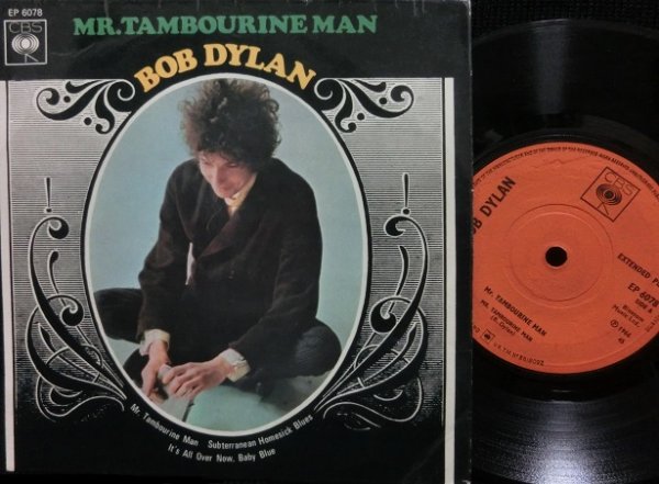 画像1: ボブ・ディランFrance原盤★BOB DYLAN-『MR.TAMBOURINE MAN』 (1)