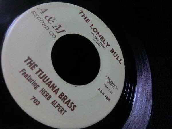 画像2: Ventures元ネタ/メル・テイラー参加★HERB ALPERT-『THE LONELY BULL』 (2)
