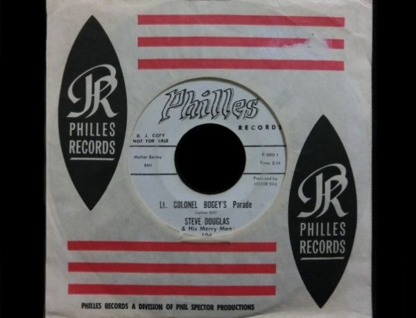 画像1: Phil Spector/希少Promo原盤★STEVE DOUGLAS & HIE MERRY MEN-『LT.COLONEL BOGEY'S PARADE』  (1)