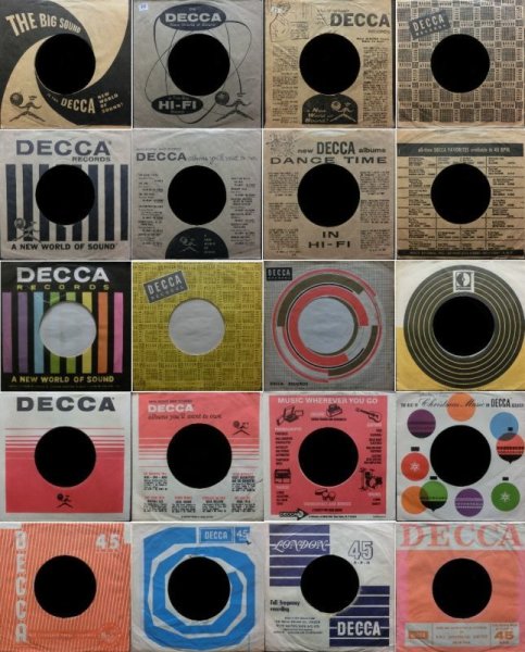 画像1: デッカ(Decca)/Vintageスリーブ (1)