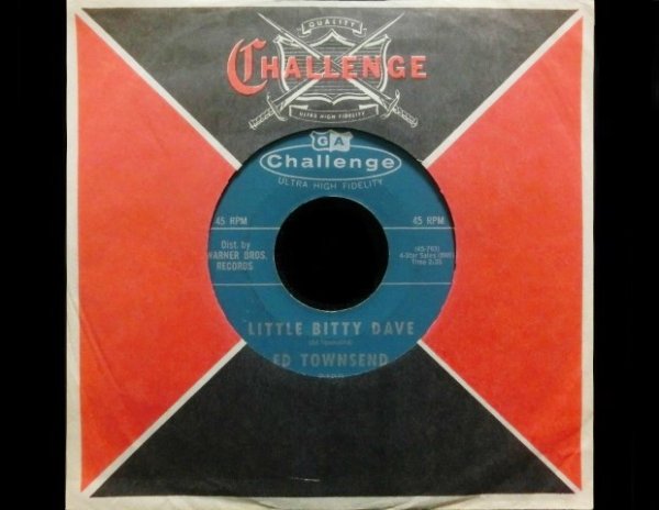 画像1: Jimmy Deanアンサー★ED TOWNSEND-『LITTLE BITTY DAVE』 (1)