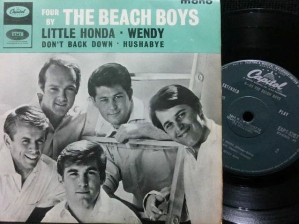 画像1: ビーチ・ボーイズUK原盤EP★THE BEACH BOYS-『LITTLE HONDA』 (1)