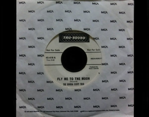 画像1: 60sジャズ／レアカバー★THE RHODA SCOTT TRIO-『FLY ME TO THE MOON』 (1)