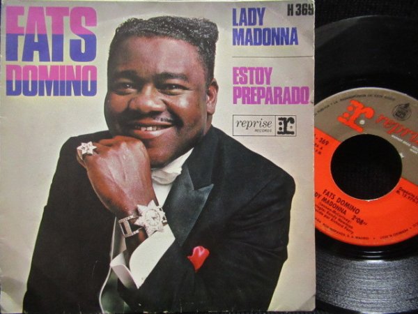 画像1: The Beatles名曲カバー/Spain原盤★FATS DOMINO-『LADY MADONNA』 (1)